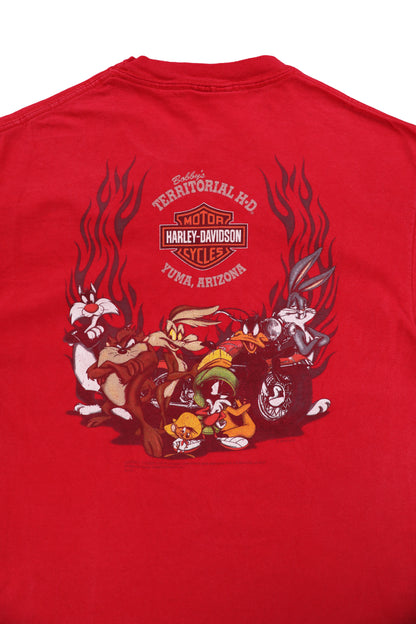 2010 Harley Davidson x Looney Tunes " Yosemite Sam Graphic Tee