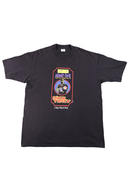 90's Disney Dick Tracy Black Movie Tee