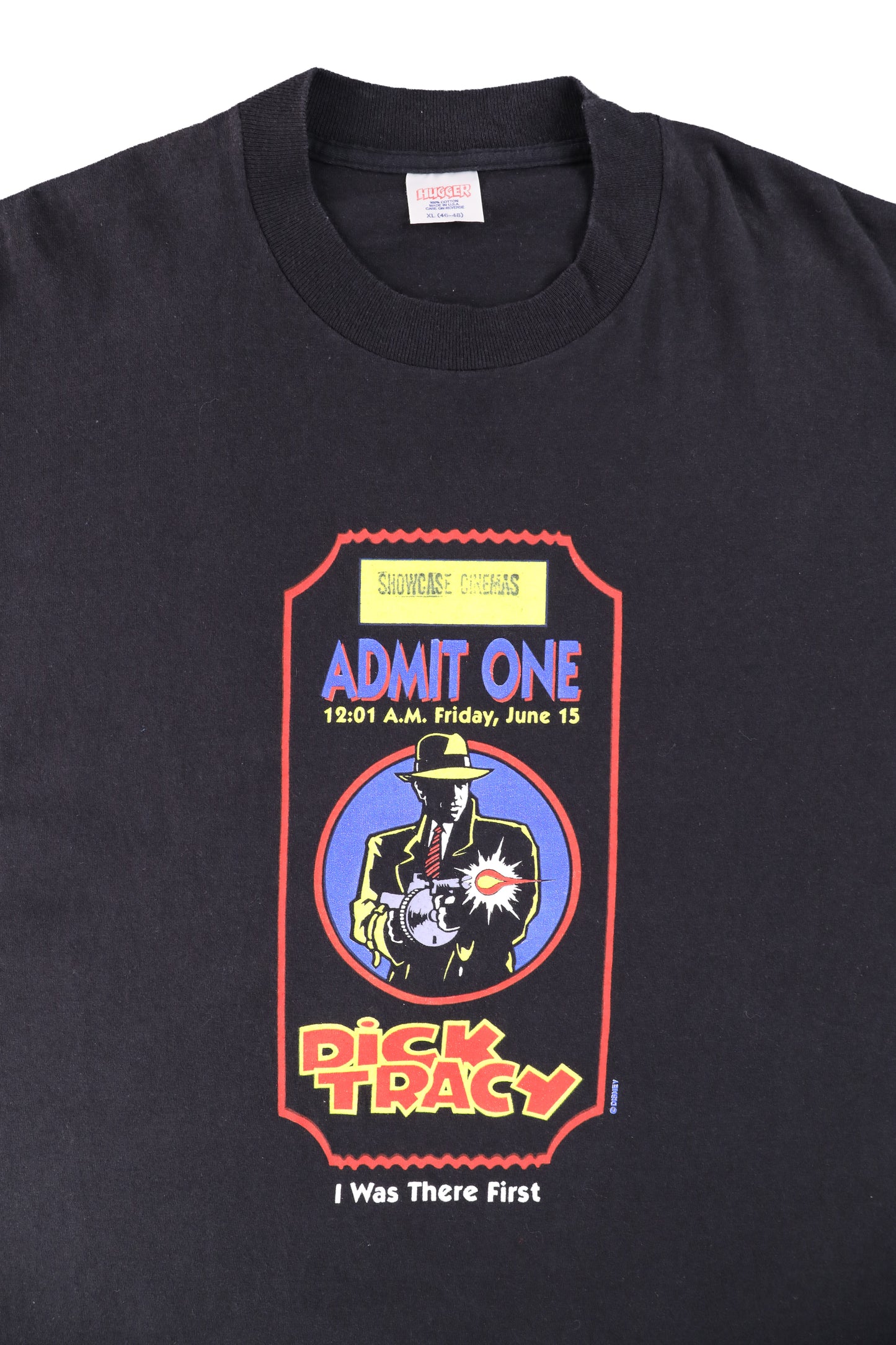90's Disney Dick Tracy Black Movie Tee