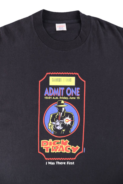 90's Disney Dick Tracy Black Movie Tee