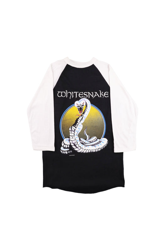 1987 Whitesnake Concert Tour Raglan Shirt