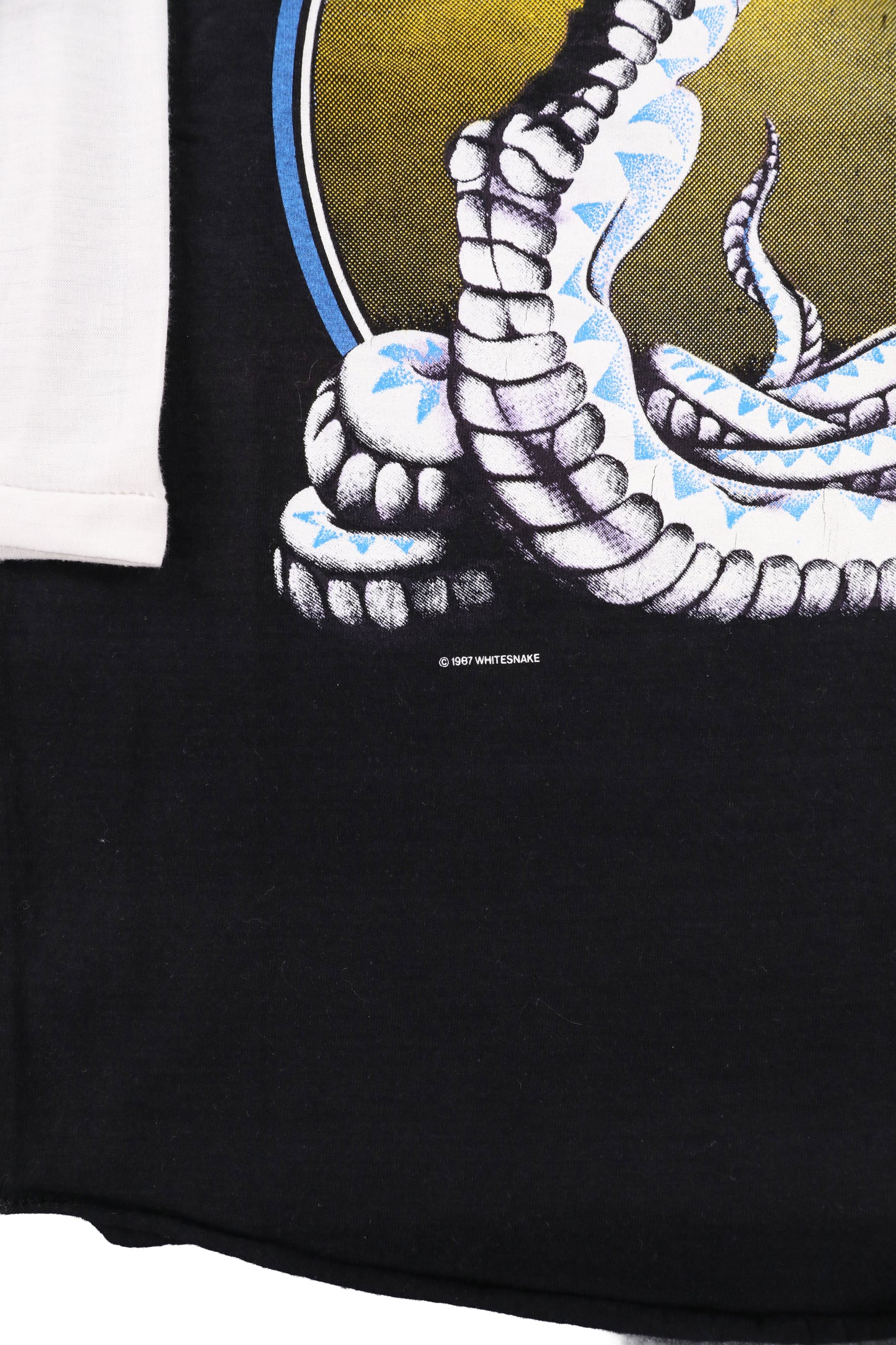 1987 Whitesnake Concert Tour Raglan Shirt