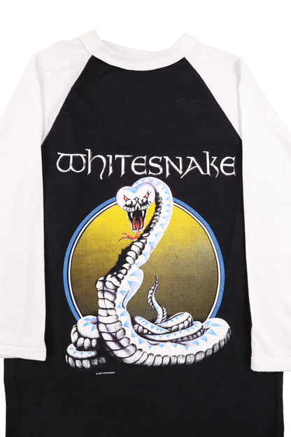 1987 Whitesnake Concert Tour Raglan Shirt