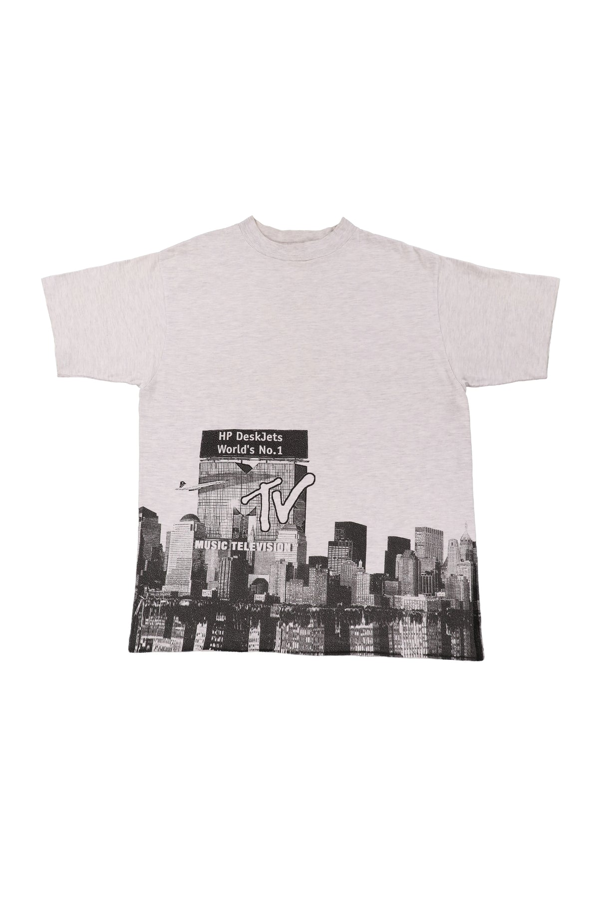 1991 MTV New York Skyline Graphic Promo Tee