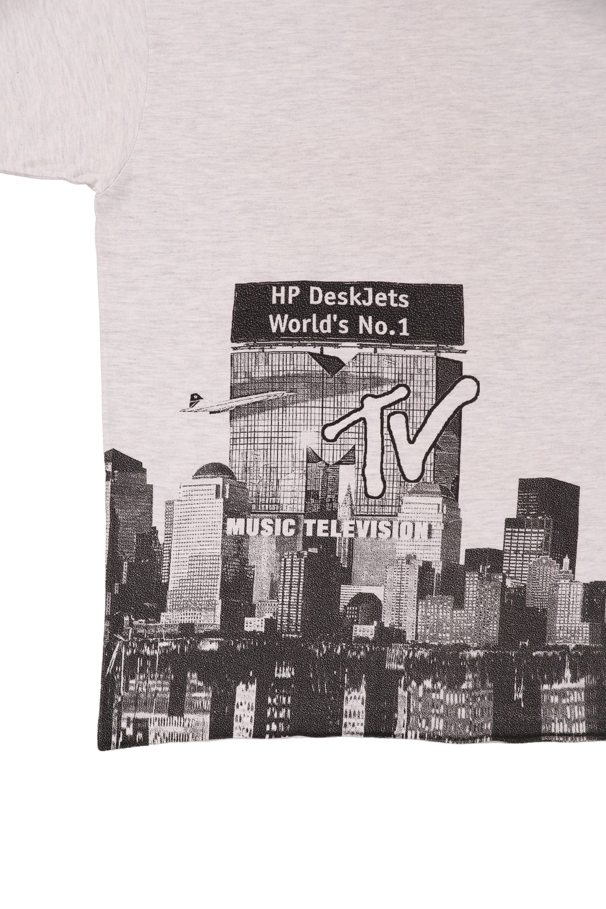 1991 MTV New York Skyline Graphic Promo Tee