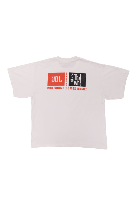 2002 JBL x The Who White Tour Tee
