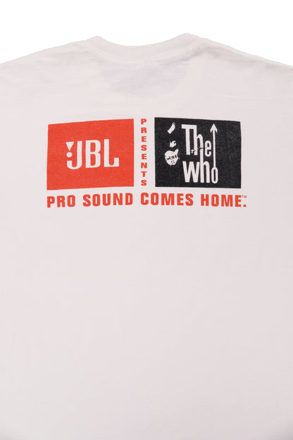 2002 JBL x The Who White Tour Tee