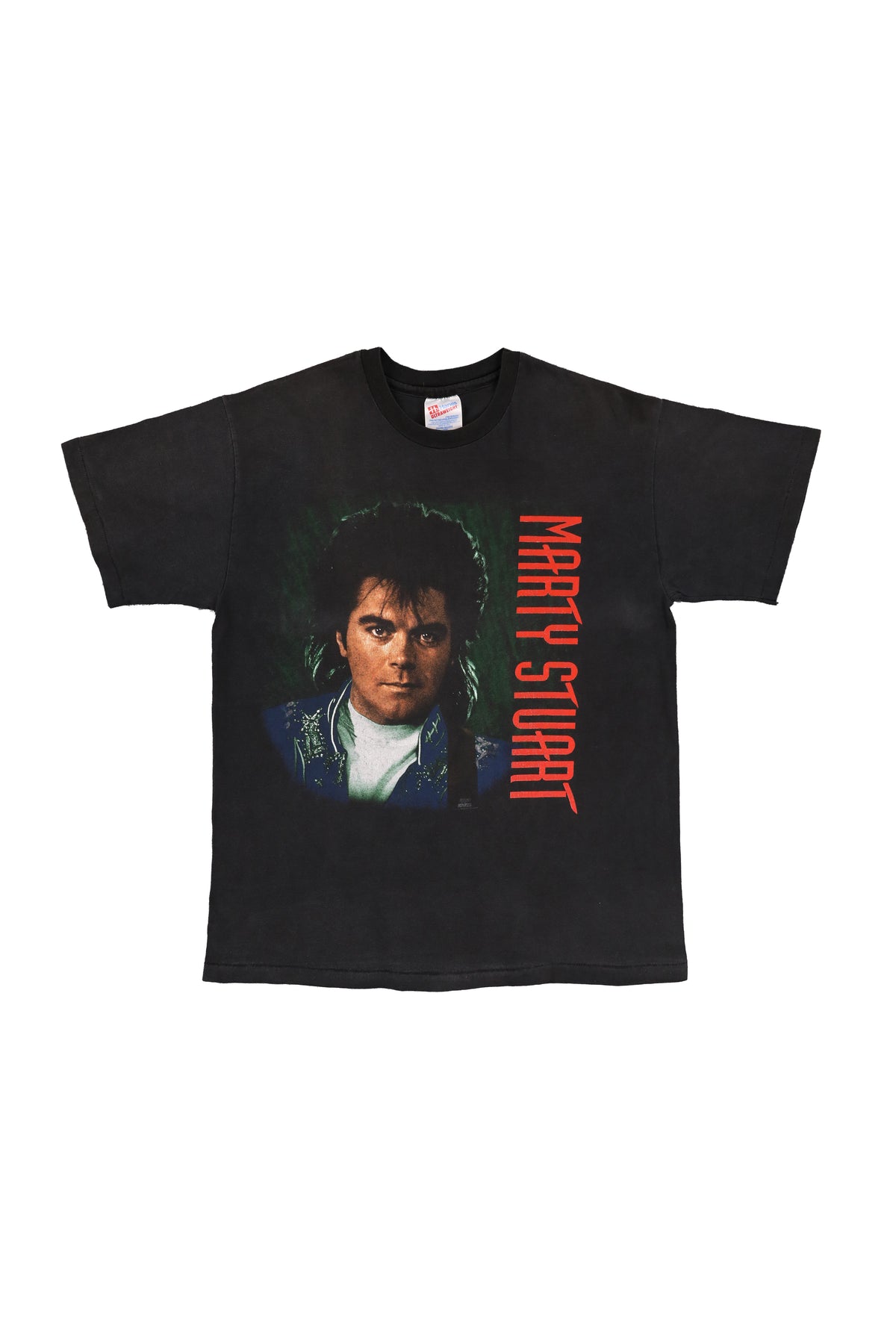 1992 Marty Stuart Black Music Tee