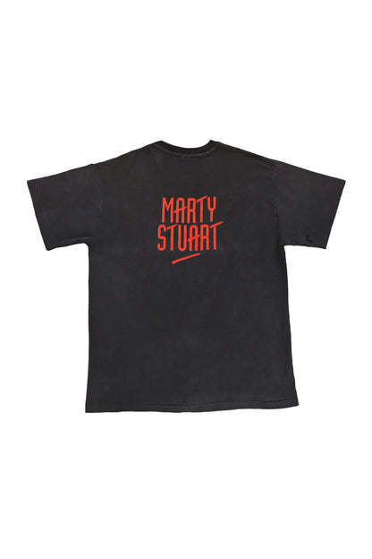 1992 Marty Stuart Black Music Tee