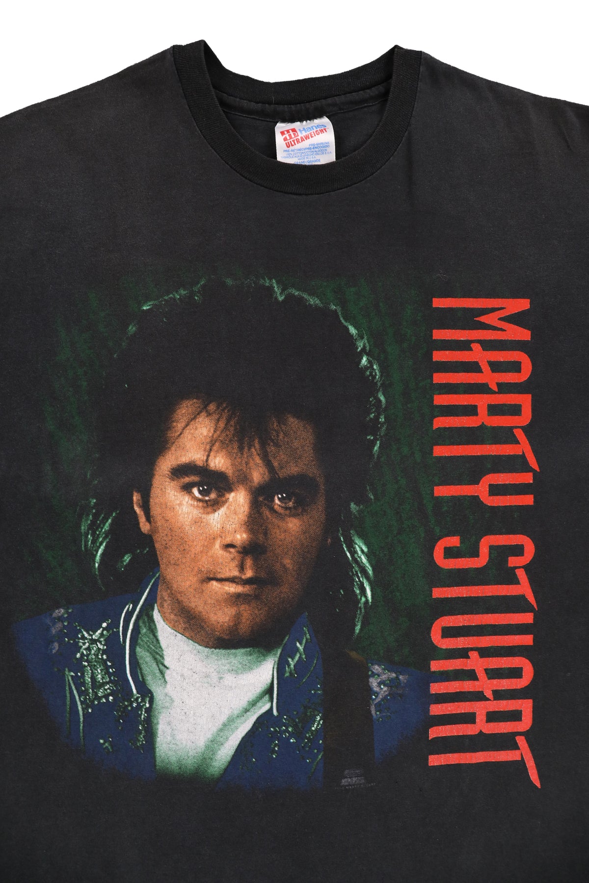 1992 Marty Stuart Black Music Tee