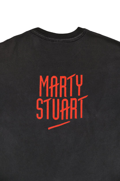 1992 Marty Stuart Black Music Tee