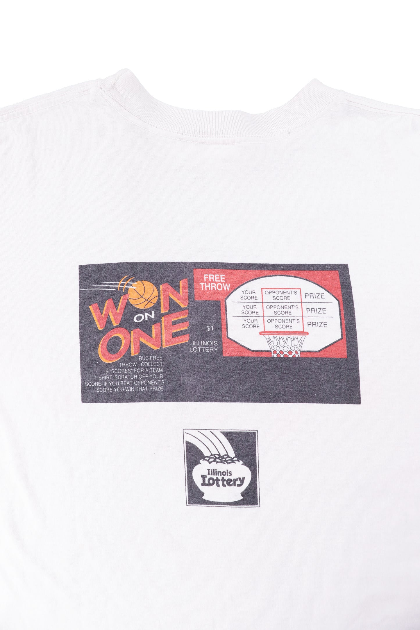 90's NBA Chicago Bulls "Talking The World By The Horns" Tee