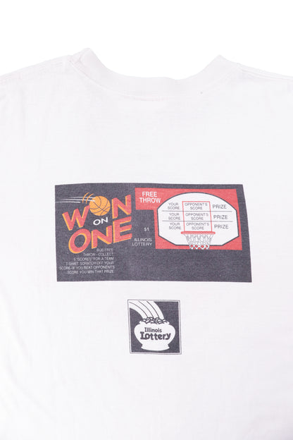 90's NBA Chicago Bulls "Talking The World By The Horns" Tee