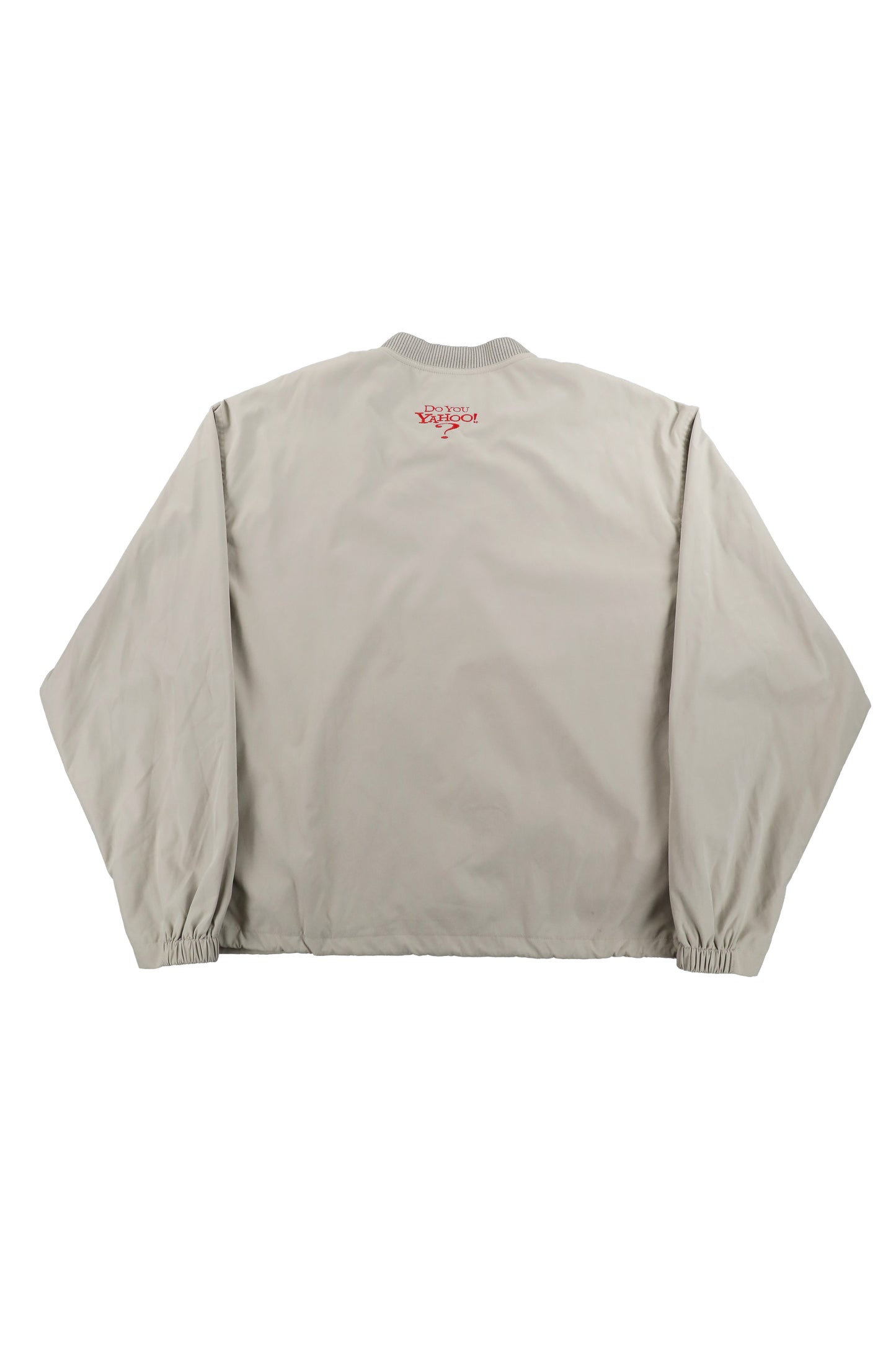 Yahoo! Media & Data Services Embroidered Logo Pullover Jacket