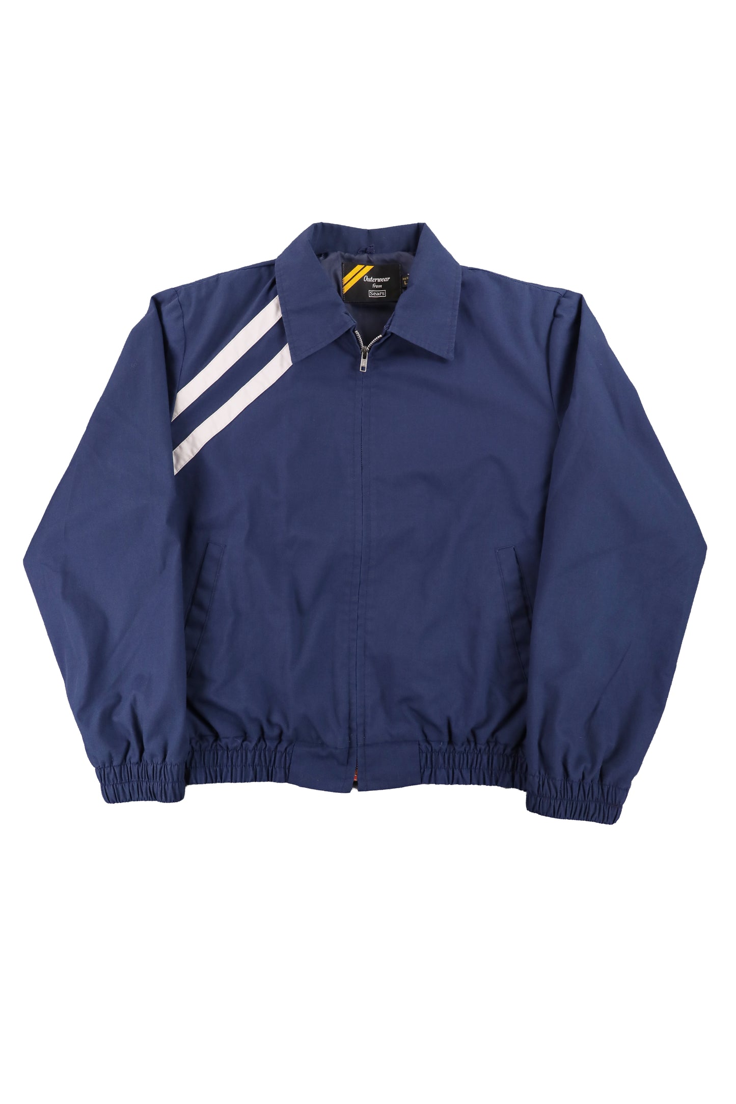 Sears Outerwear Dual Stripes Work Jacket