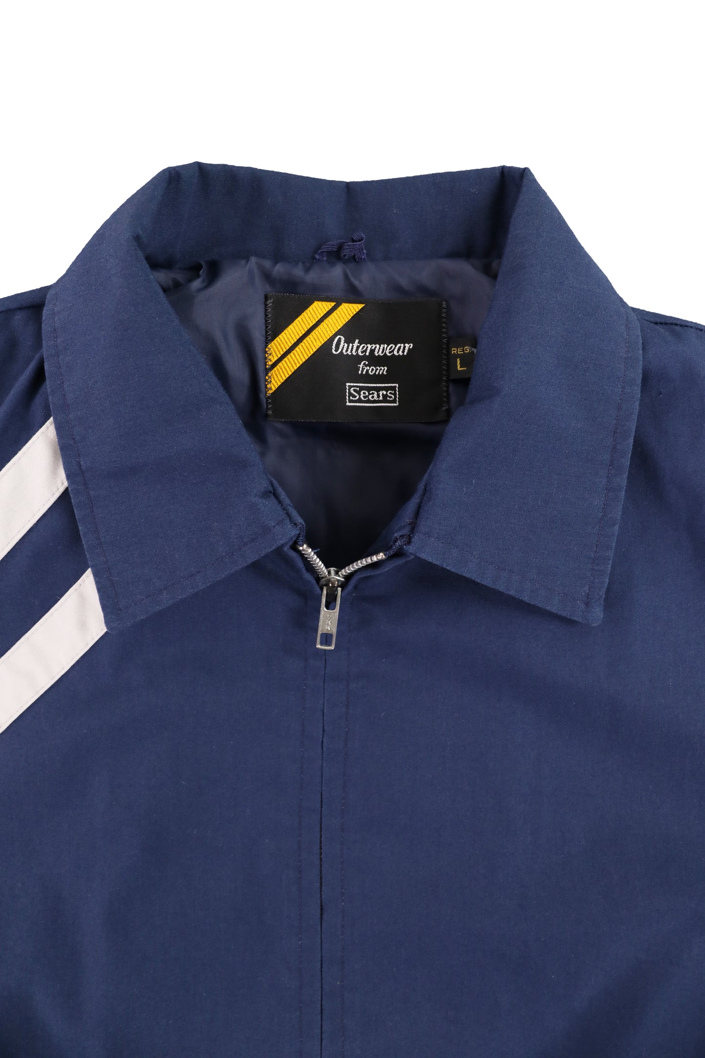 Sears Outerwear Dual Stripes Work Jacket