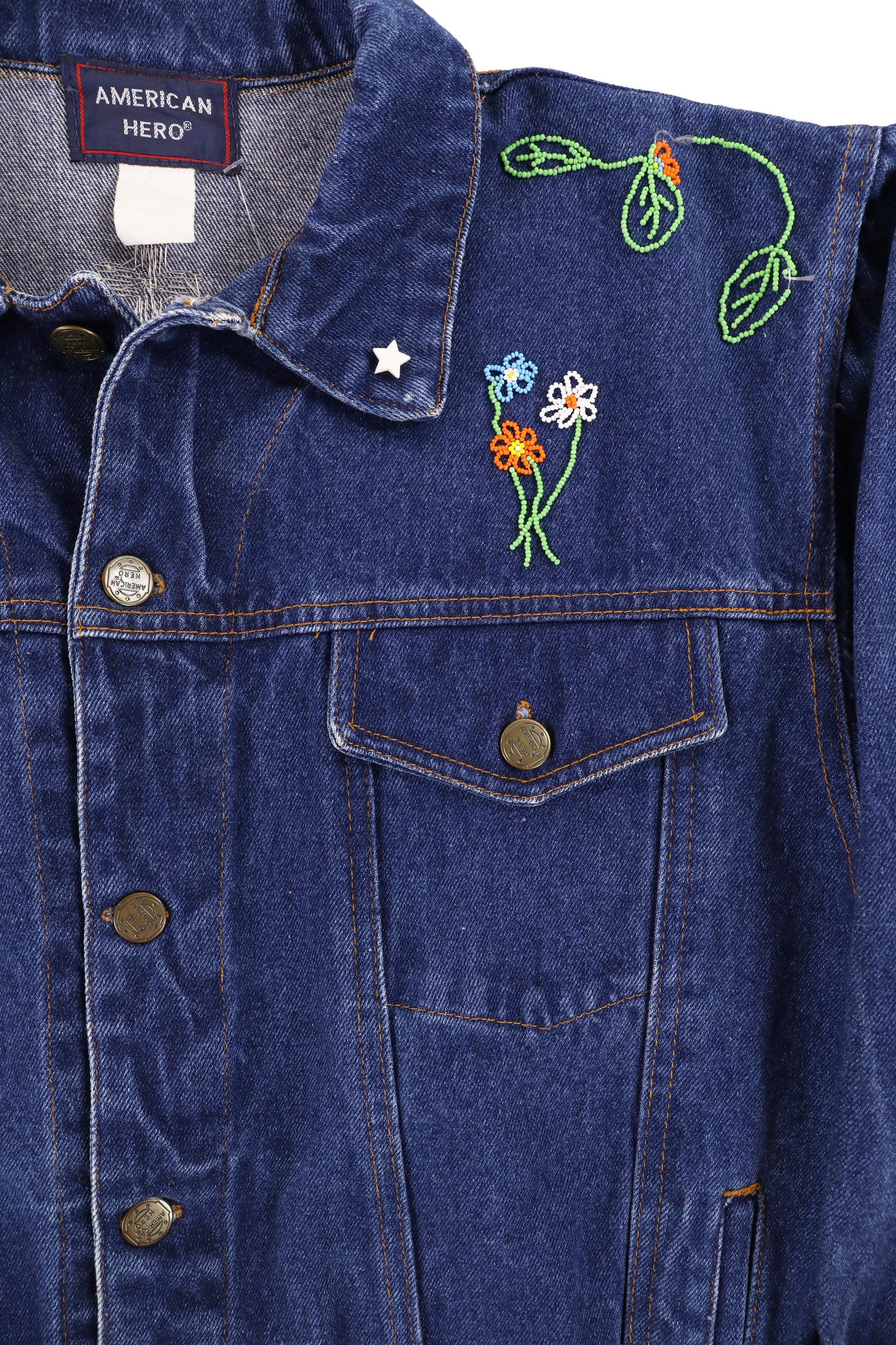 American Hero Blue Denim Jacket