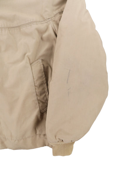 Vintage Dillard's Beige Bomber Jacket