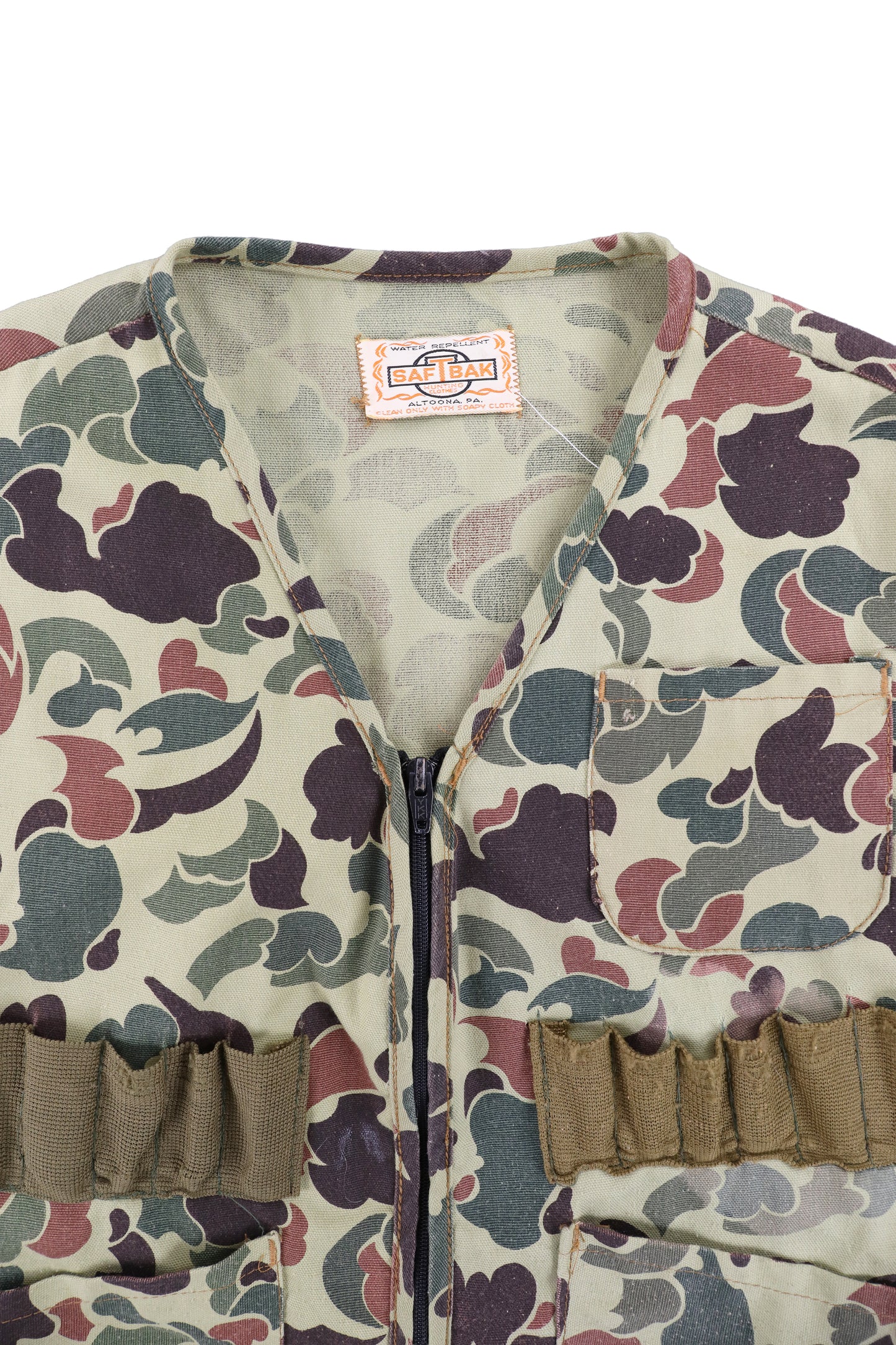 Vintage Saf-T-Bak Hunting Vest