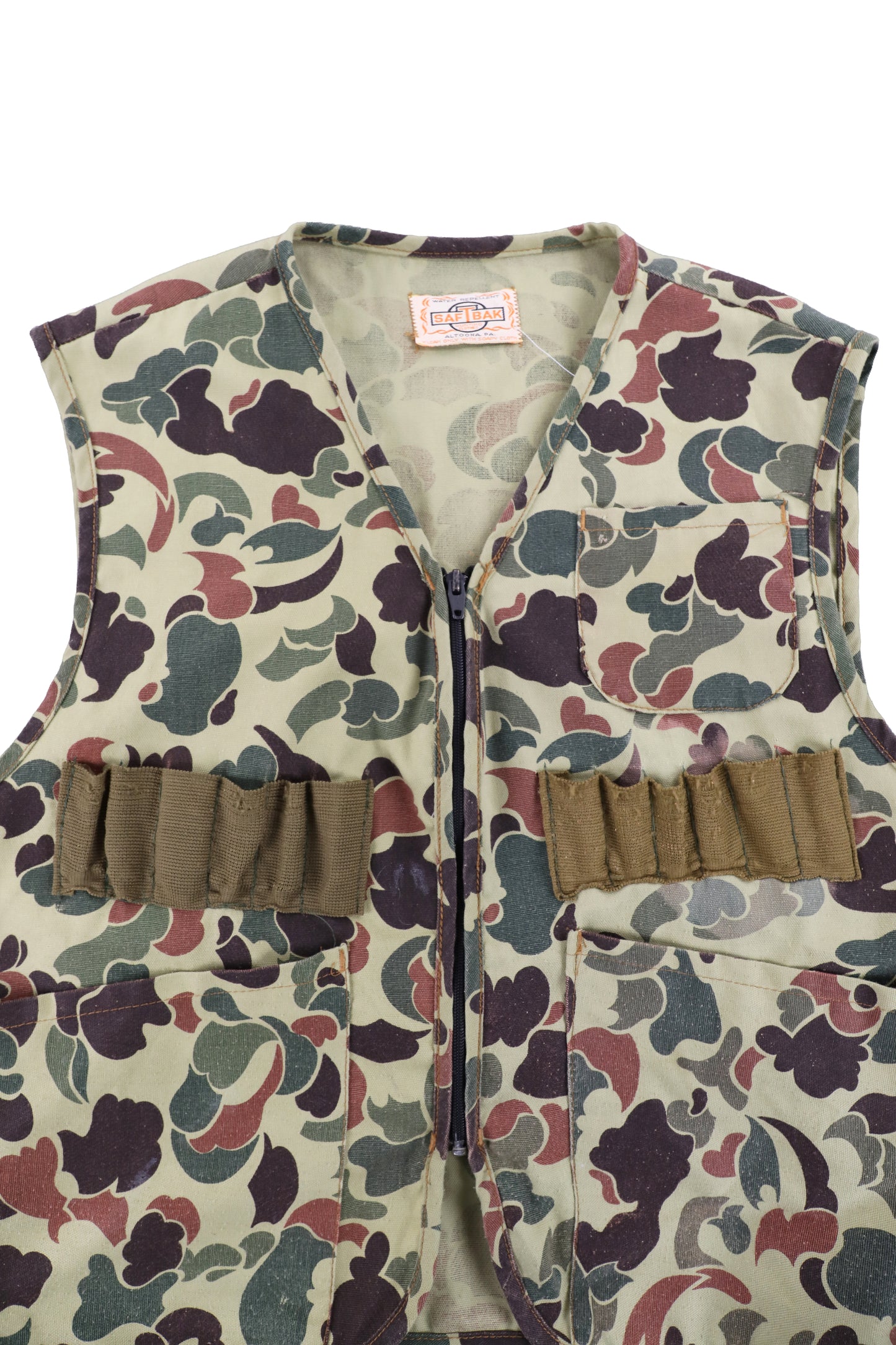 Vintage Saf-T-Bak Hunting Vest