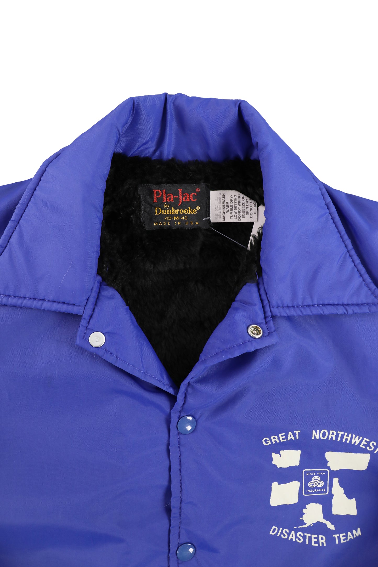 Pla-Jac by Dunbrooke Great Northwest Diaster Team Coach Jacket