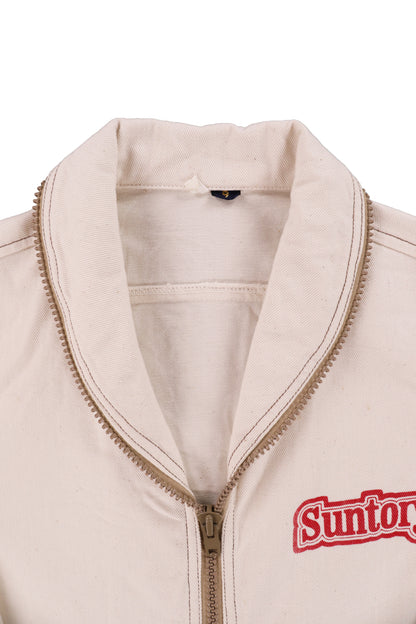 Vintage Suntory Cream Work Jacket