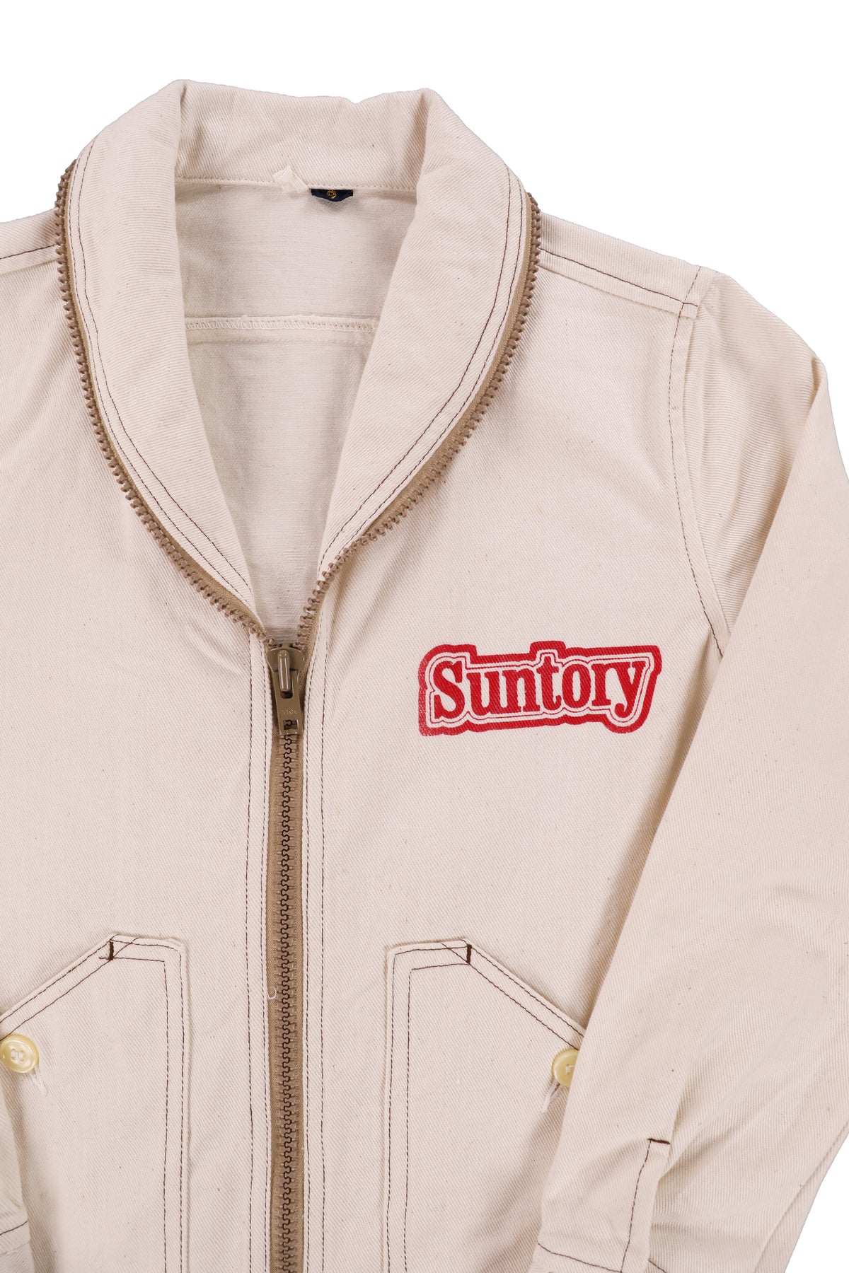 Vintage Suntory Cream Work Jacket