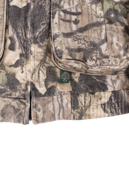 Vintage Mossy Oak Woodland Camouflage Hunting Jacket