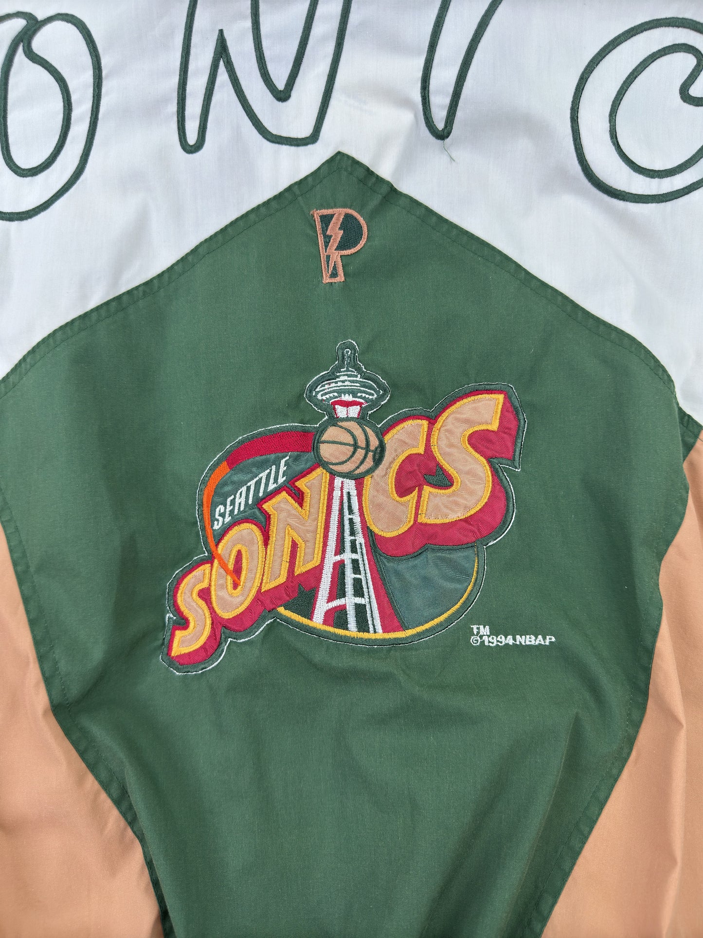 1994 Pro Player NBA Seattle SuperSonics Windbreaker