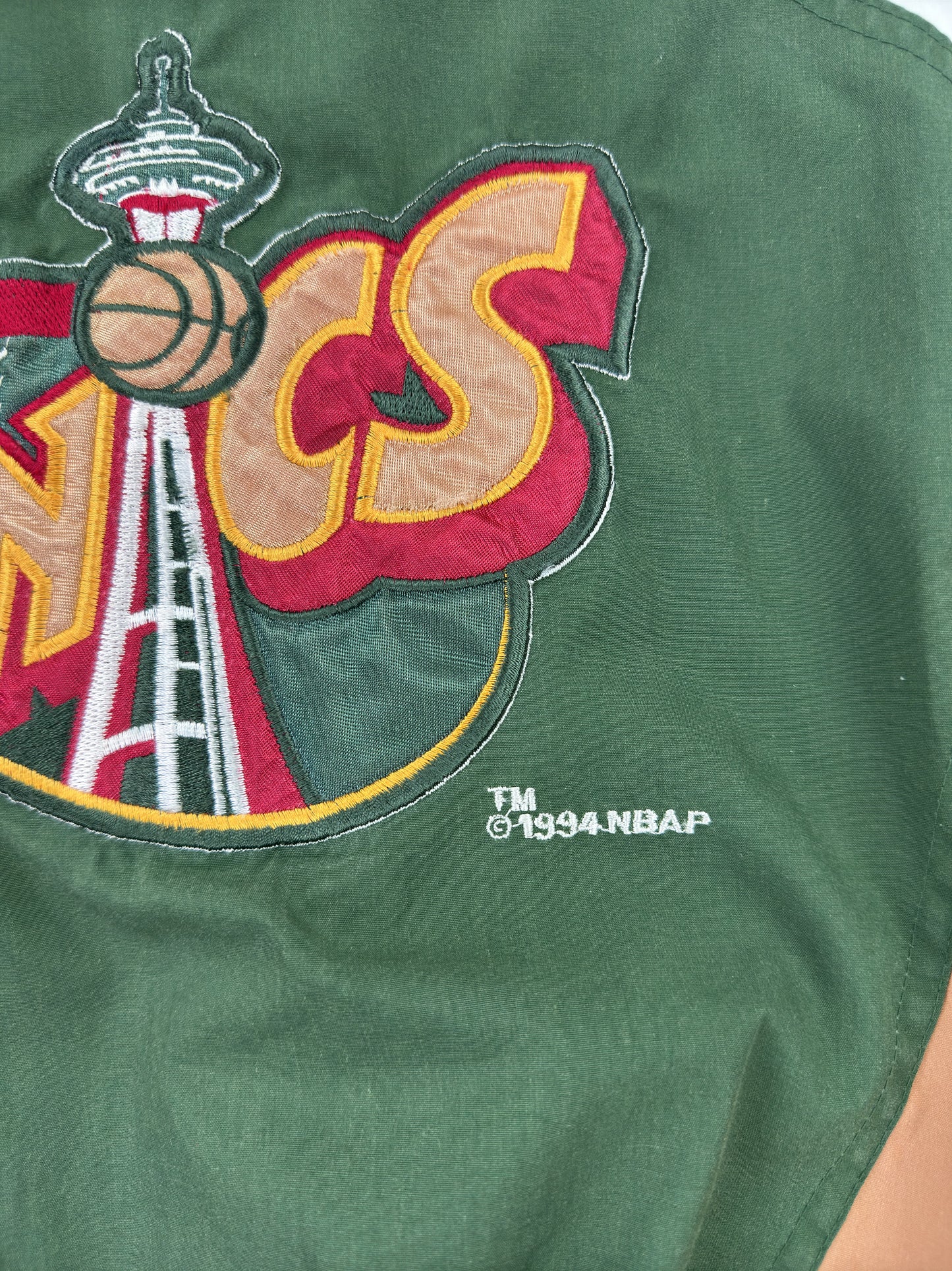 1994 Pro Player NBA Seattle SuperSonics Windbreaker