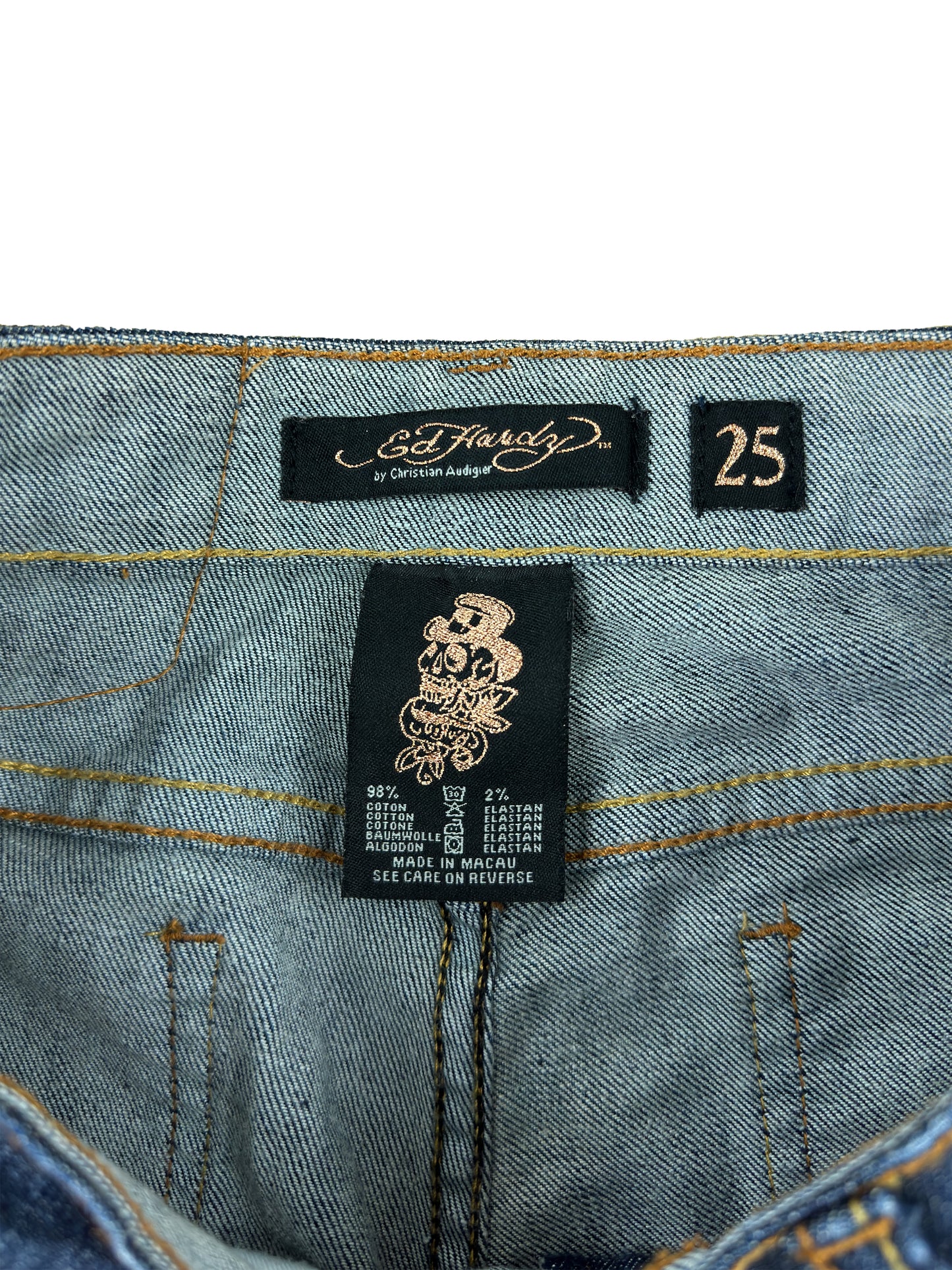 ED Hardy Christian Audigier Denim Jeans W25 L30