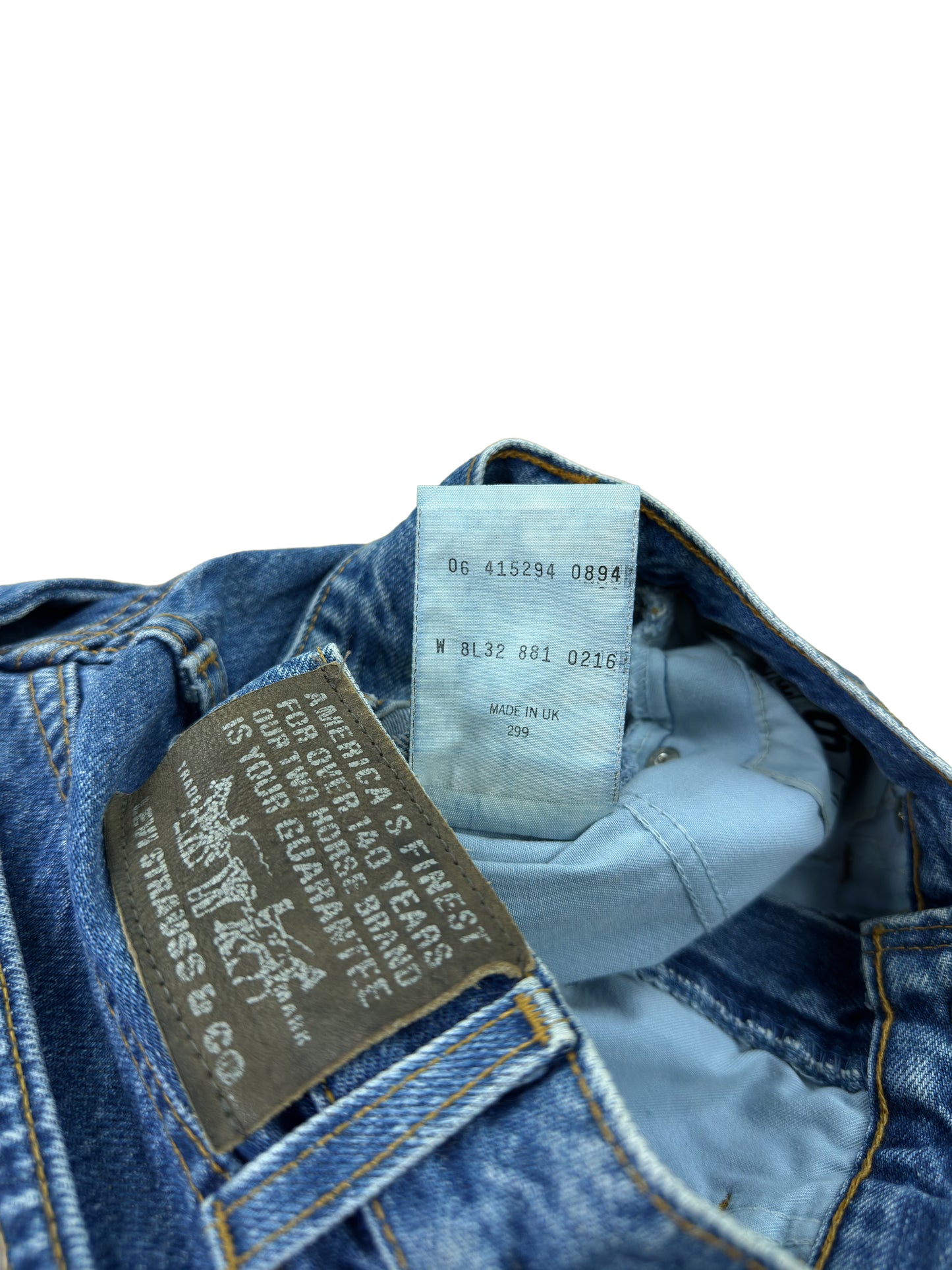 90's Levi's 881 Denim Jeans W29 L30