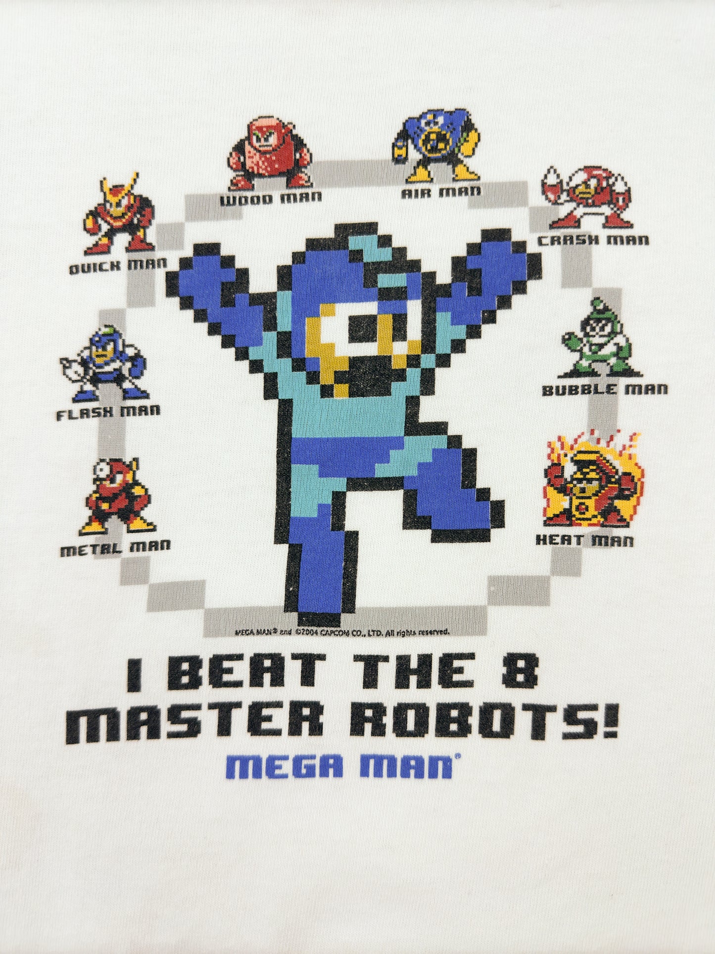 2004 Capcom Mega Man Graphic Tee
