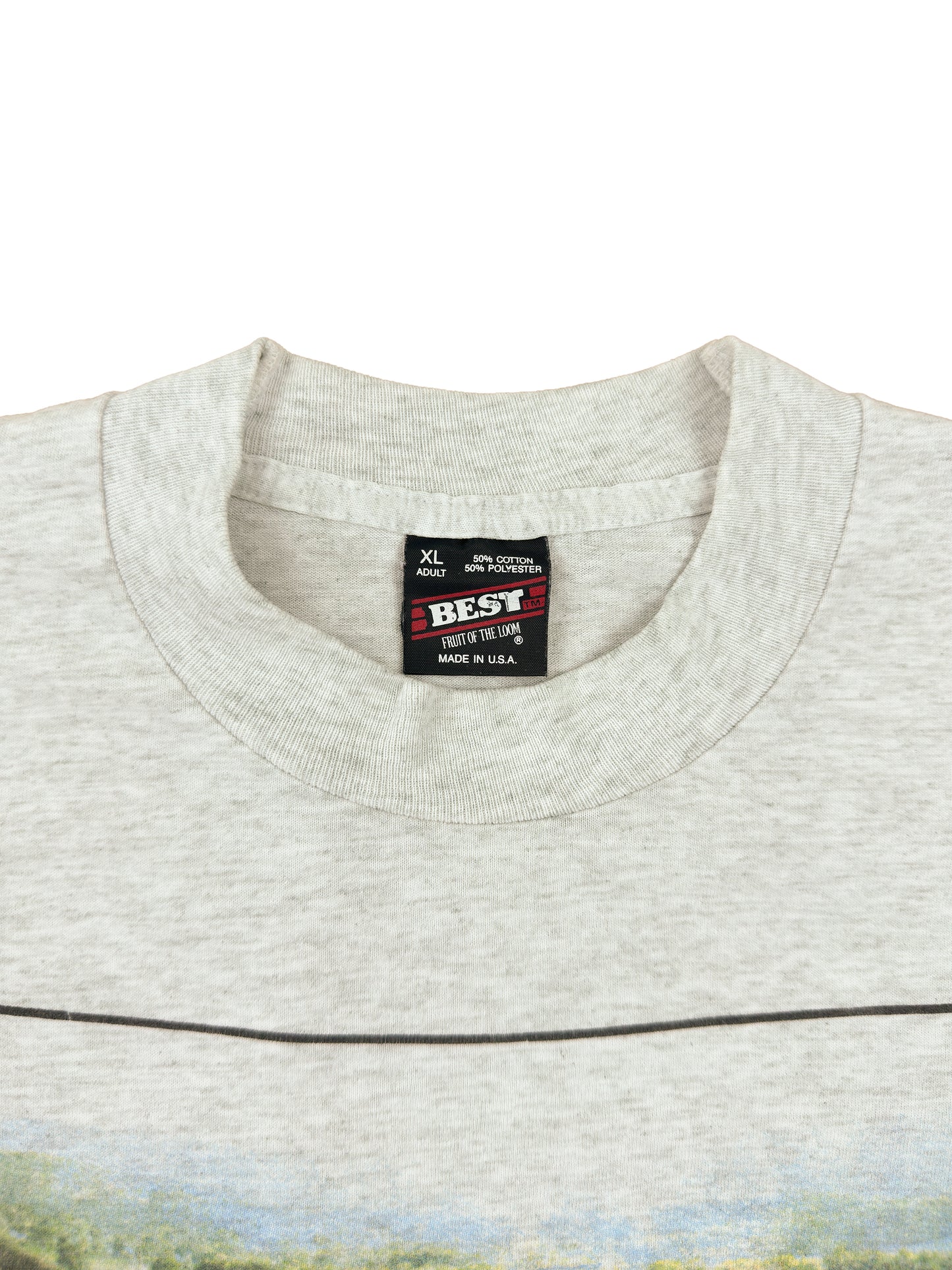 90's Gettysburg Grey Graphic Tee