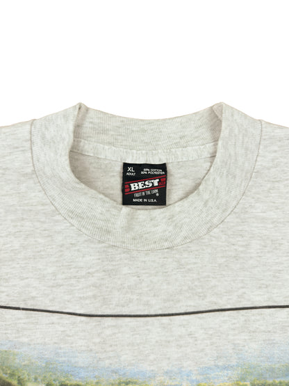 90's Gettysburg Grey Graphic Tee