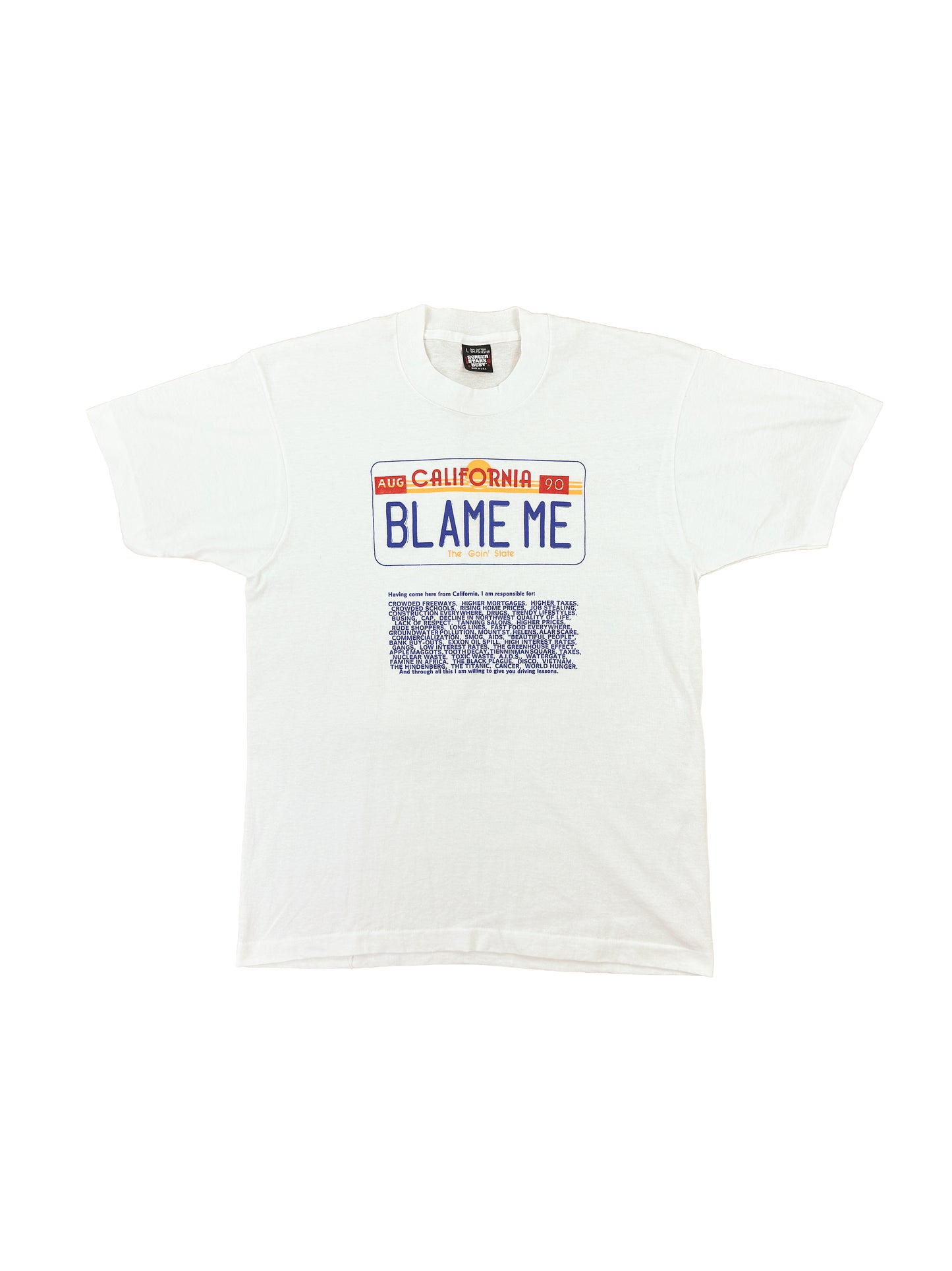 90's California Blame Me Graphic Tee