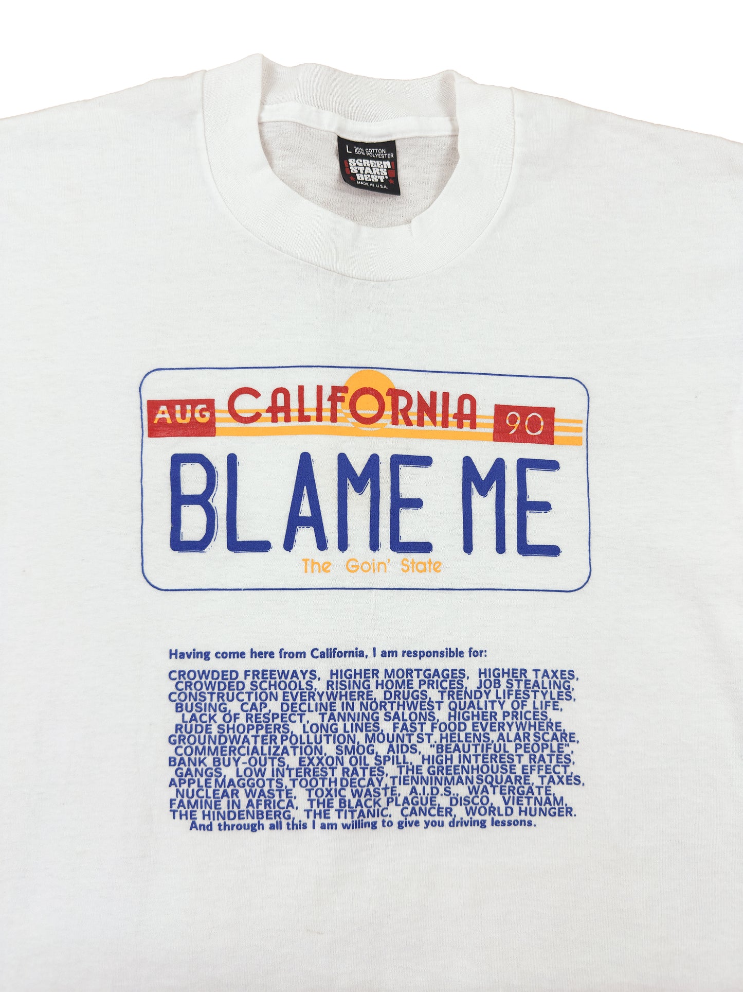 90's California Blame Me Graphic Tee