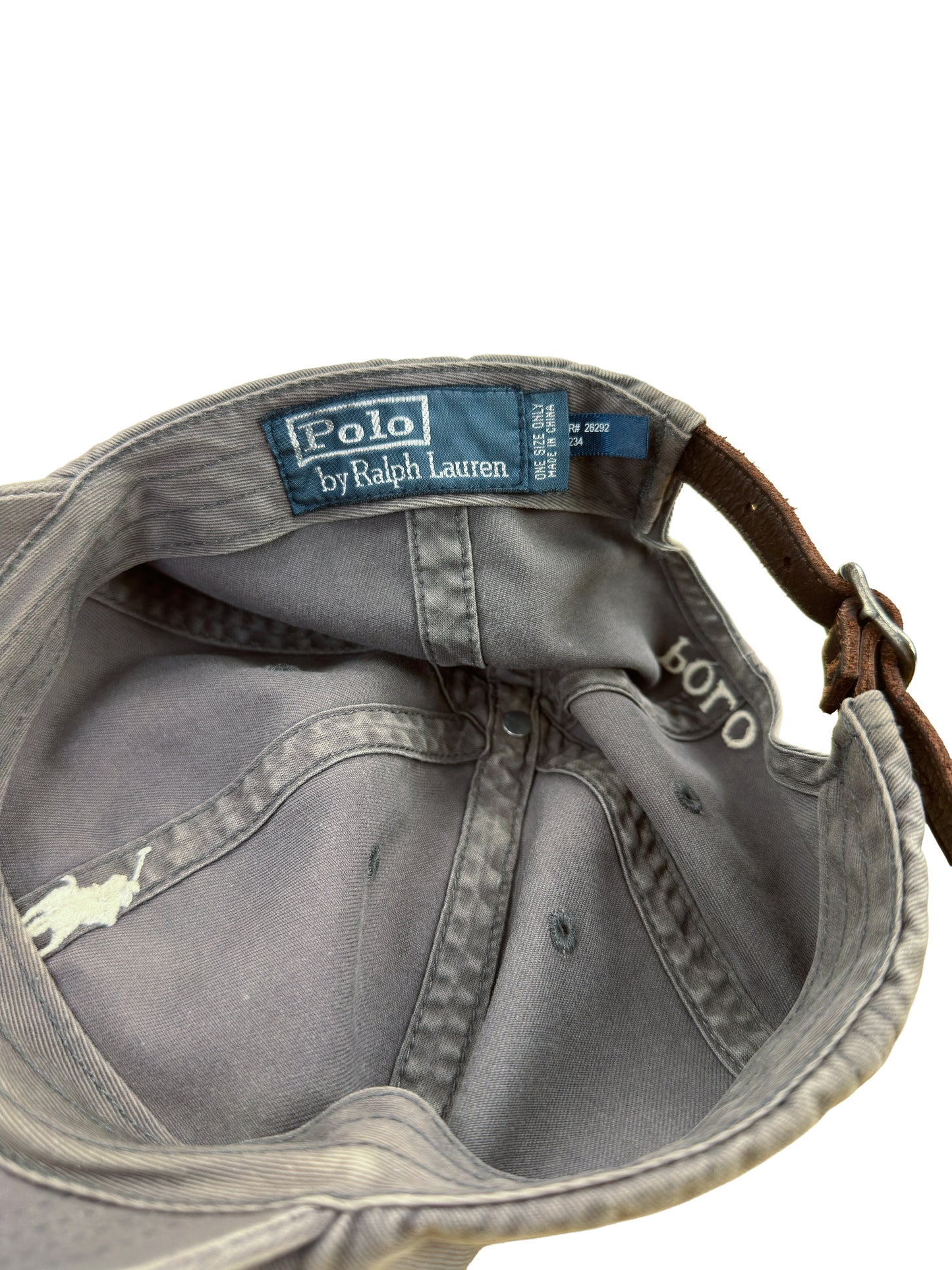 Polo Ralph Lauren Grey Baseball Cap