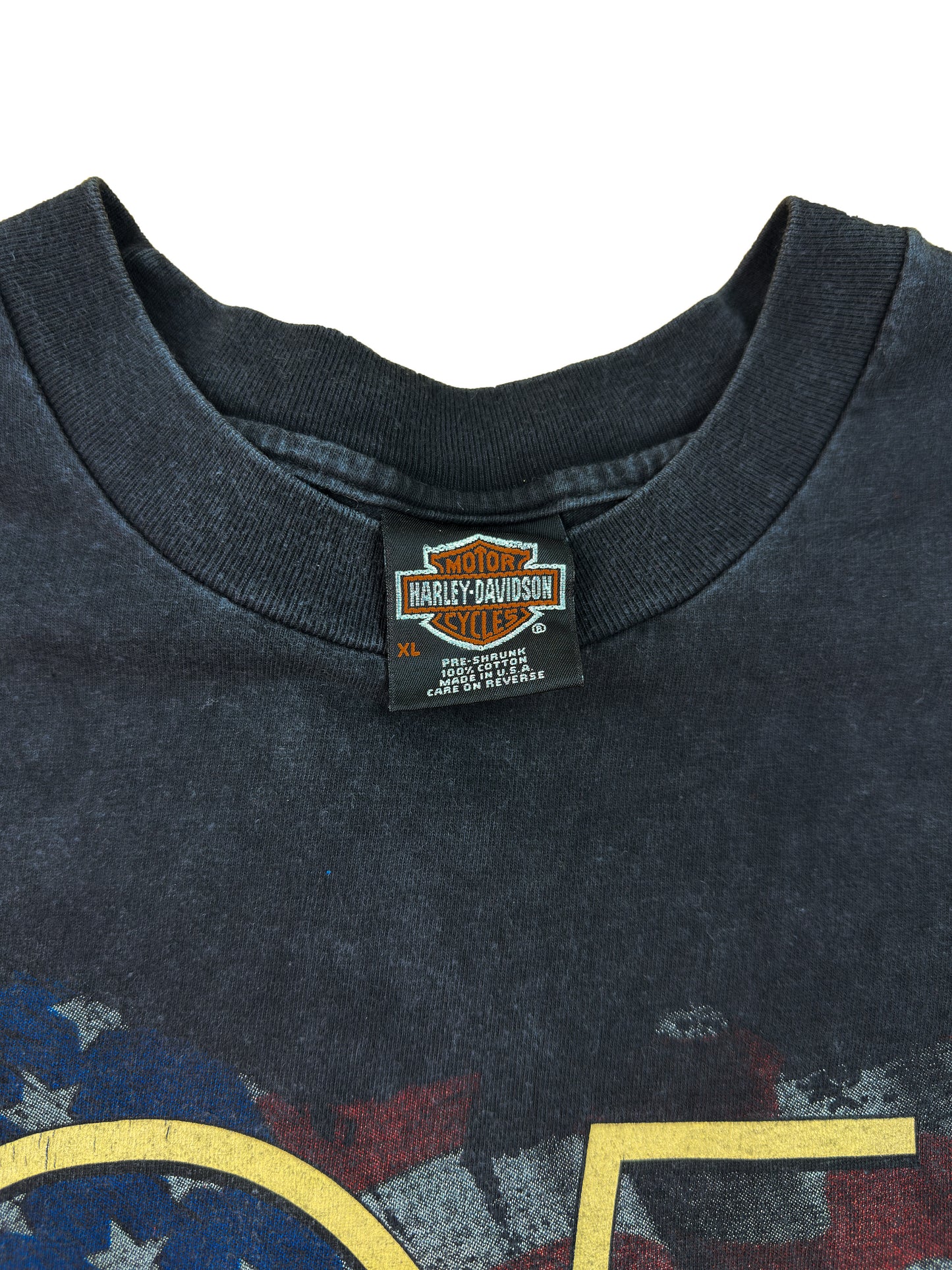 1997 Harley Davidson Motorcycles 95 Years Anniversary Tee