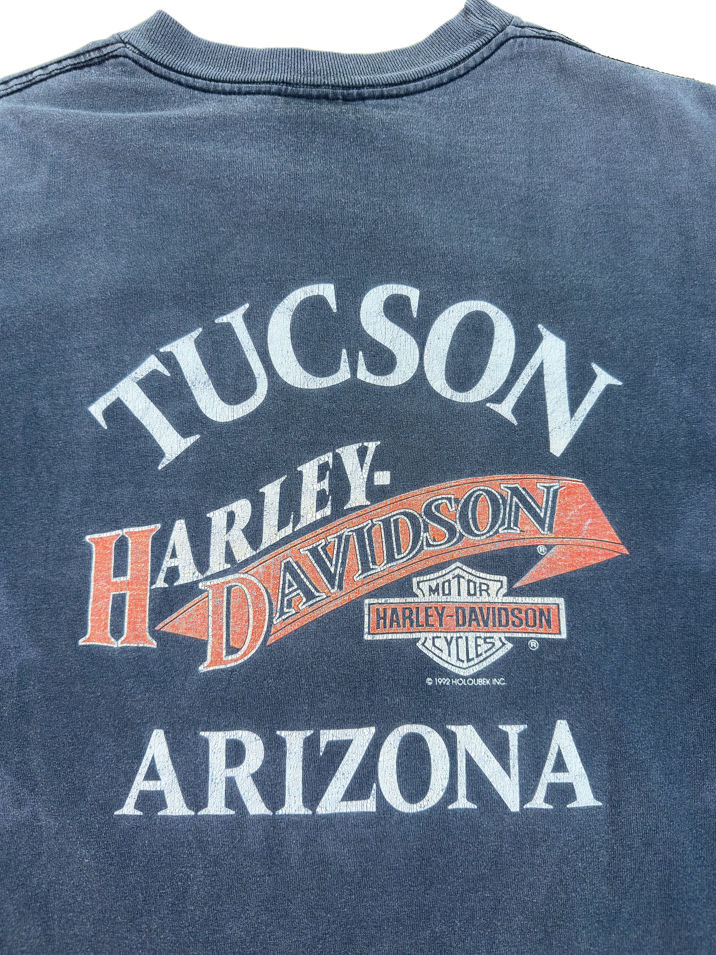1992 Harley Davidson Motorcycles Graphic Tee