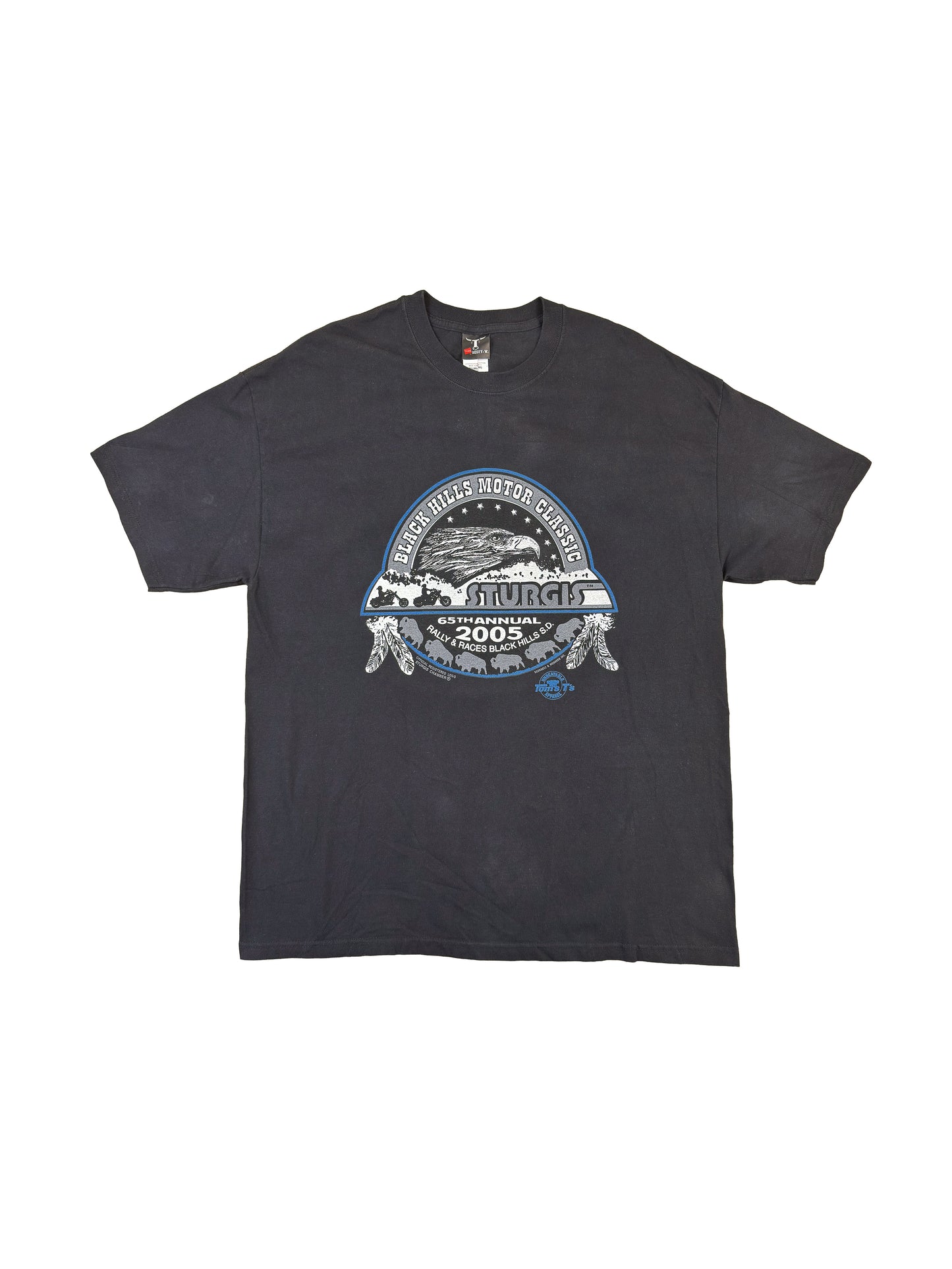 2005 Black Hills Motor Classic Sturgis Motorcycle Rally Tee