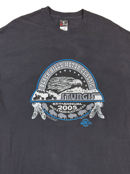 2005 Black Hills Motor Classic Sturgis Motorcycle Rally Tee